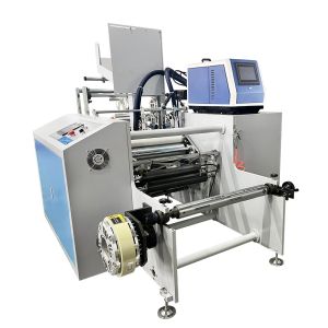 China Wood Packaging Material Automatic Baking Paper Rewinding Machine for Packaging Needs on sale