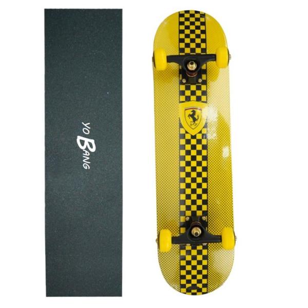 Professional skateboard factory Black Matte Trucks Full Complete Skateboards