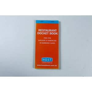  1758 Yellow Cover Staples Bound Bond Paper Docket Books with Numbered White Pages Manufactures