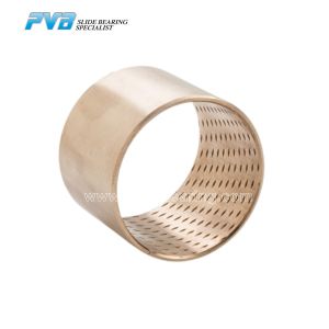 China Thin Wall Wrapped Cusn8 Bronze Bearing With Oil Pockets on sale