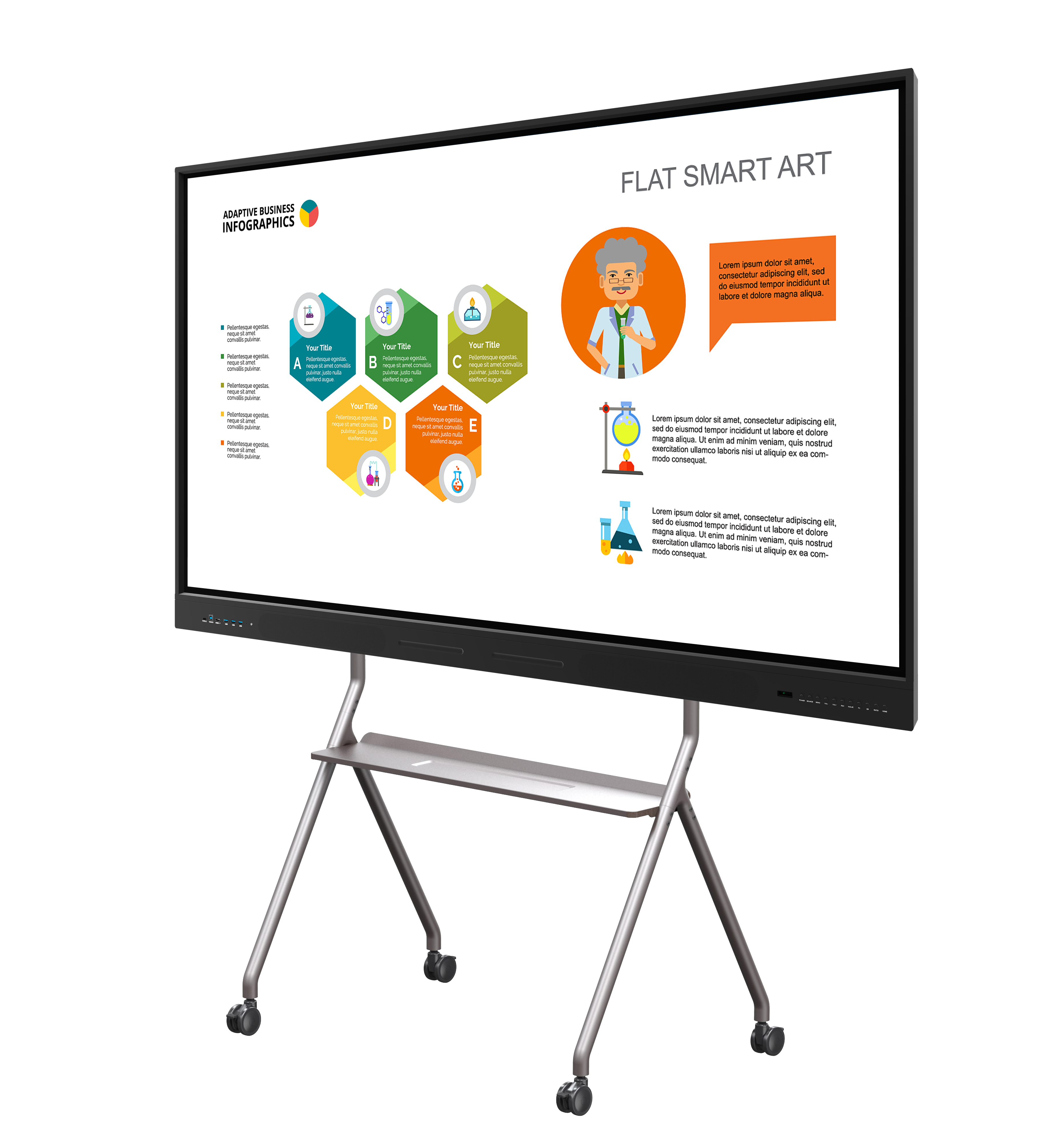 98 Inch LCD Smart Board Interactive Boards For Classroom And Office