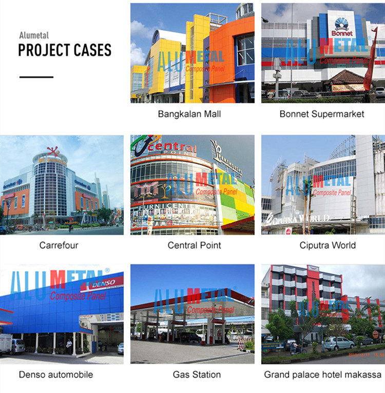 ACM ACP Wooden Aluminum Composite Panel 3mm Thickness