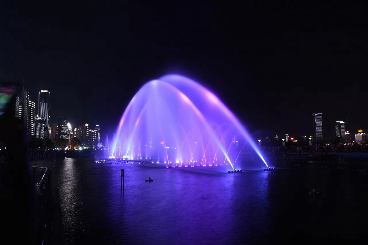 LED Outdoor Decoration Fountain Construction Water Park Equipment
