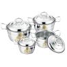 Buy cheap Silver Stainless Steel Cooking Pans , Non - Stick Stainless Steel Sauce Pot from wholesalers