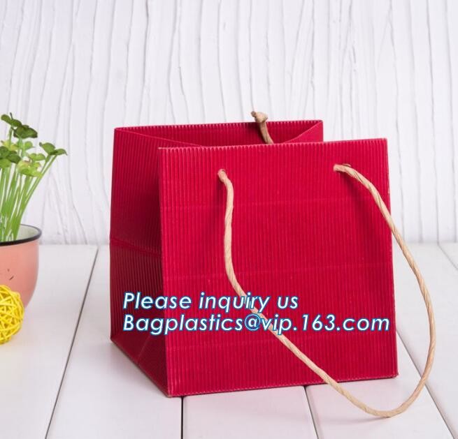 Cheap Customized Pink Printed Paper Shopping Bag For Clothing and Gift,Recycled Luxury Paper Bags & Retail Carrier Bags