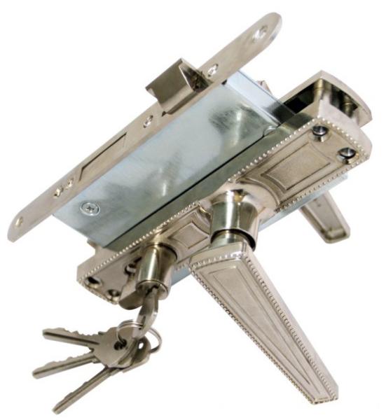 Sturdy Construction Mortise Lockset 35 - 60mm Door Thickness Keyed Mortise