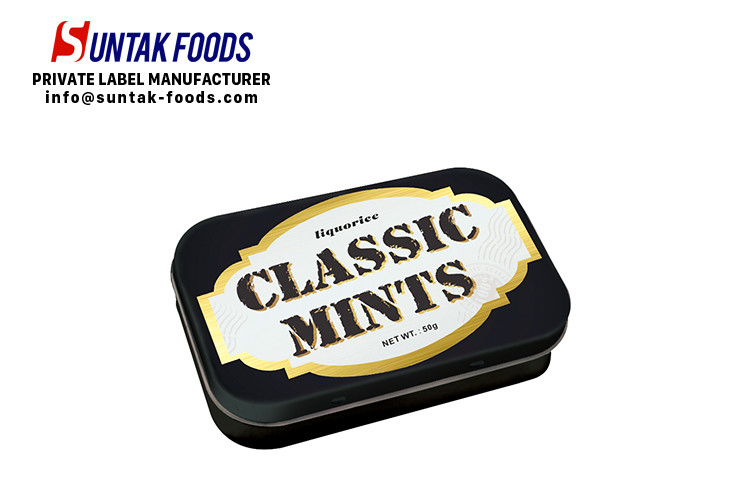 Sugar Free Liquorice Compressed Dextrose Candy In Press Tablet Energy Supply