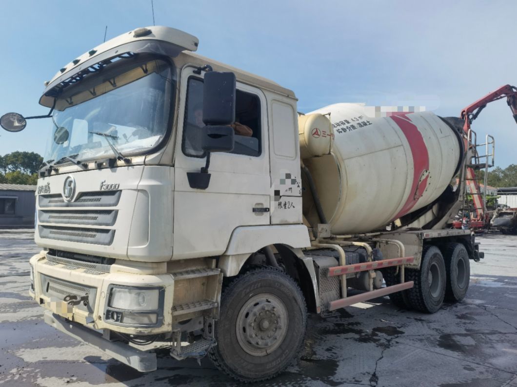 10m3 Concrete Mixing Plant 2017 Shacman 6*4 Truck Concrete-Mixer Truck