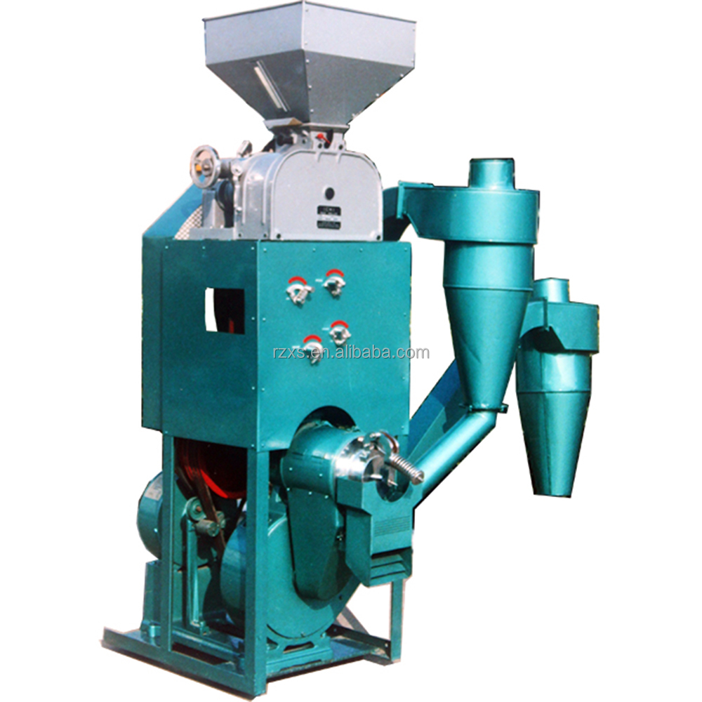 Nigeria Market LNT80 Fully Automatic Multi-Function Rice Huller with Polishers Rice Mill