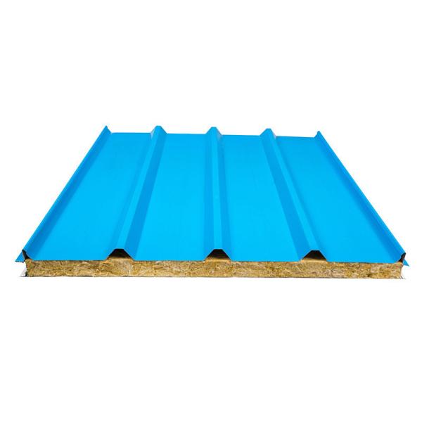 Interior Basalt Rock Wool Sandwich Panel Mineral Wall Panels Fiberglass