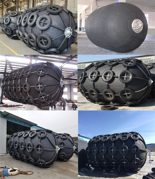 Flexible Durable Yokohama Pneumatic Rubber Fender Marine Ship Berthing Solutions