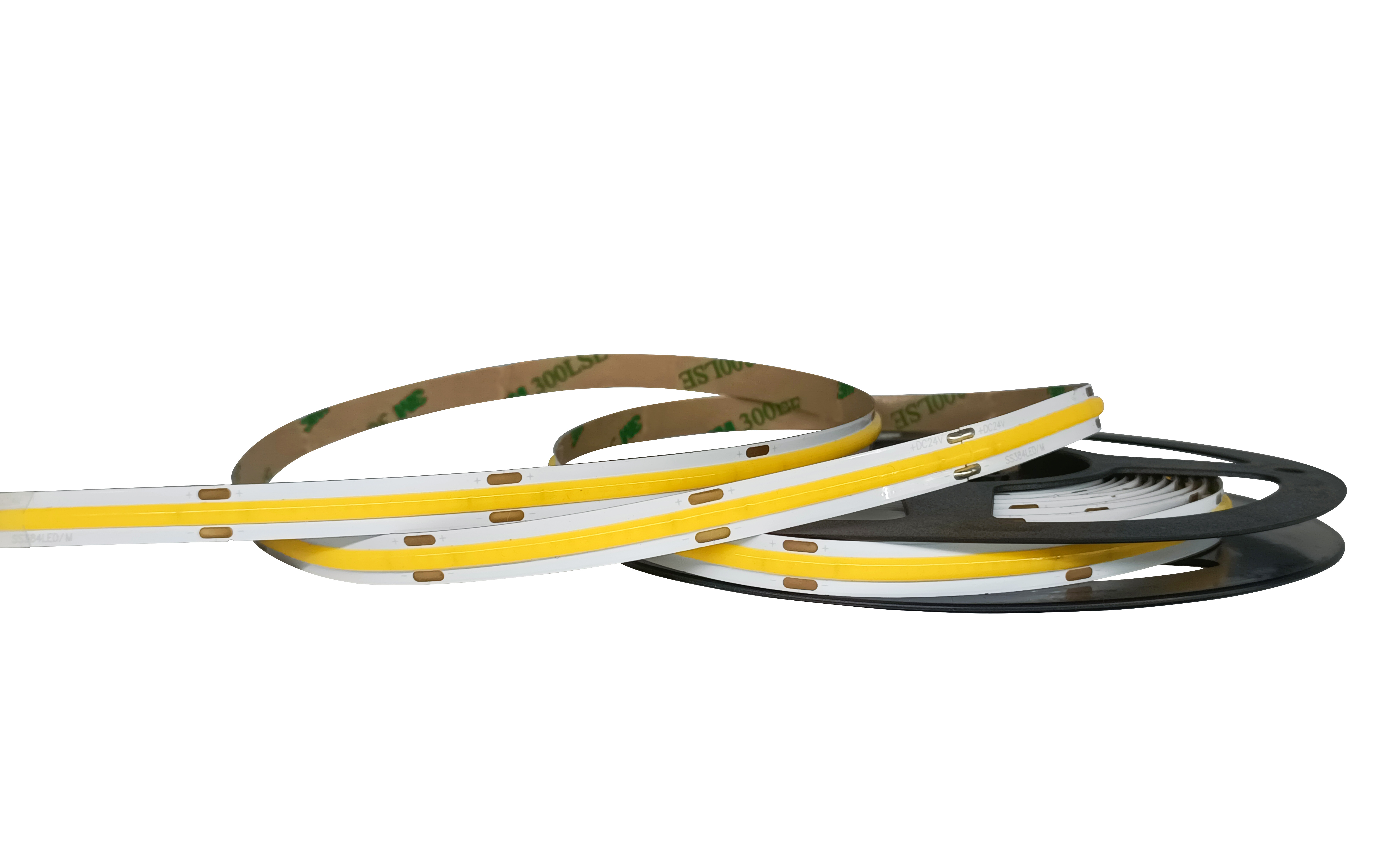 Low Voltage 4500k Cob Led Strip Light Ultra Narrow Flexible 12v 24v Ra90