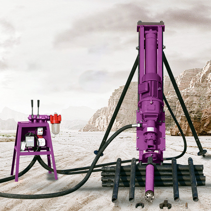 Bucket DTH Drill Rig Mining Machinery Rock Blast Hole Hydraulic DTH Drilling Machine