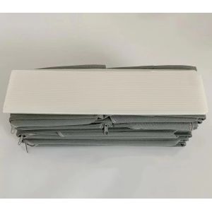 Rectangular Foldable Plastic Box Lightweight Plastic Divider Box Gray