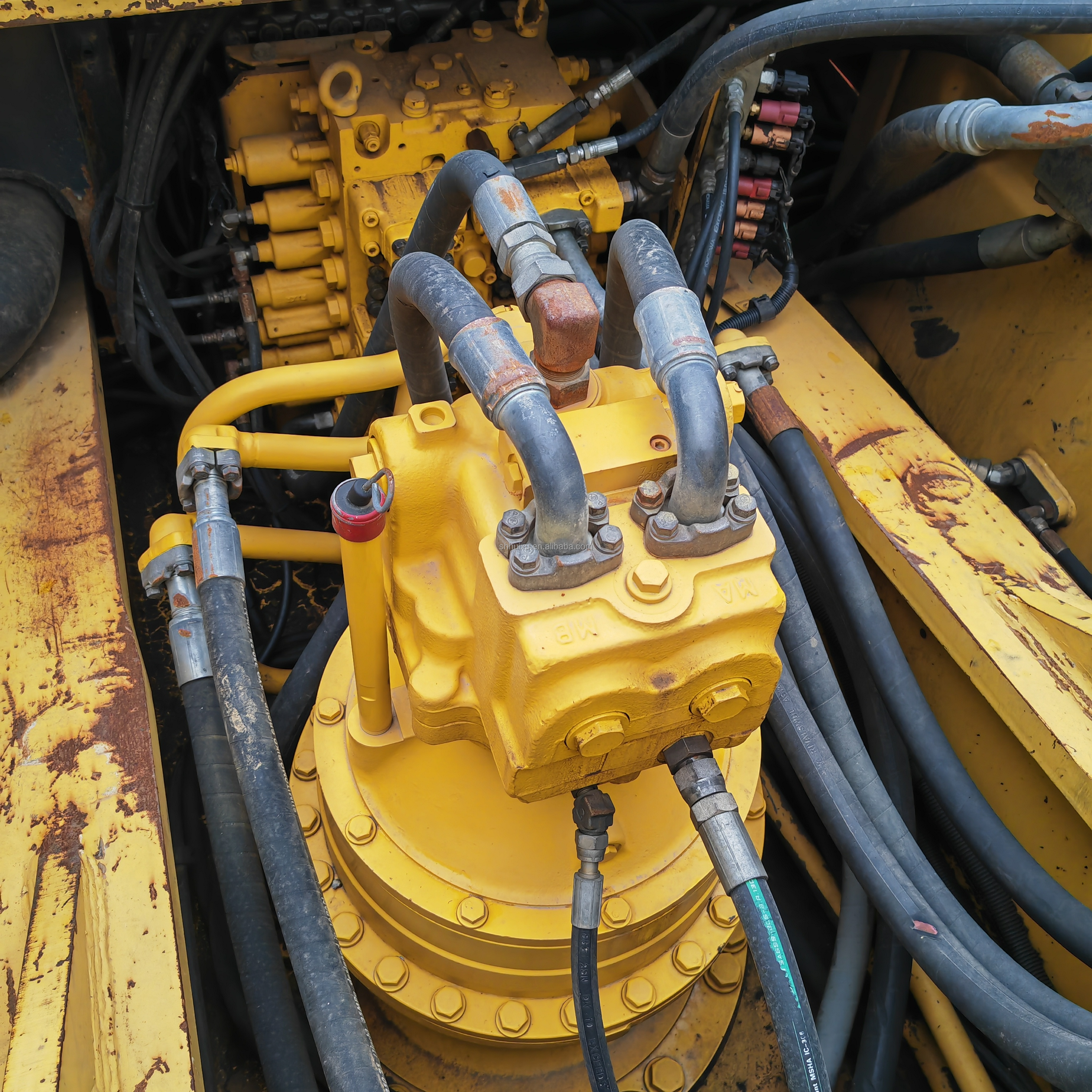 Used Crawler Backhoe Mining Excavator Komatsu pc450 original state machinery Komatsu 45T used digger in stock for sales
