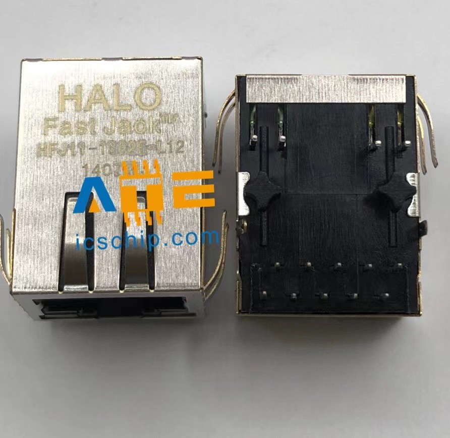  HFJ11-1G02E-L12RL HALO Electronics FastJack Single Port RJ45 Right Angle Manufactures