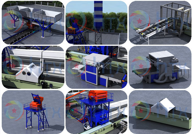 Multifunctional Wet Cast Machinery Wet Casting Doser Machine Production Line