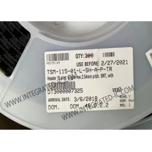 China TSM-115-01-L-SH-A-P-TR Connectors E.L.P.™ High Mating Cycle Connectors 15POS Pin Header on sale