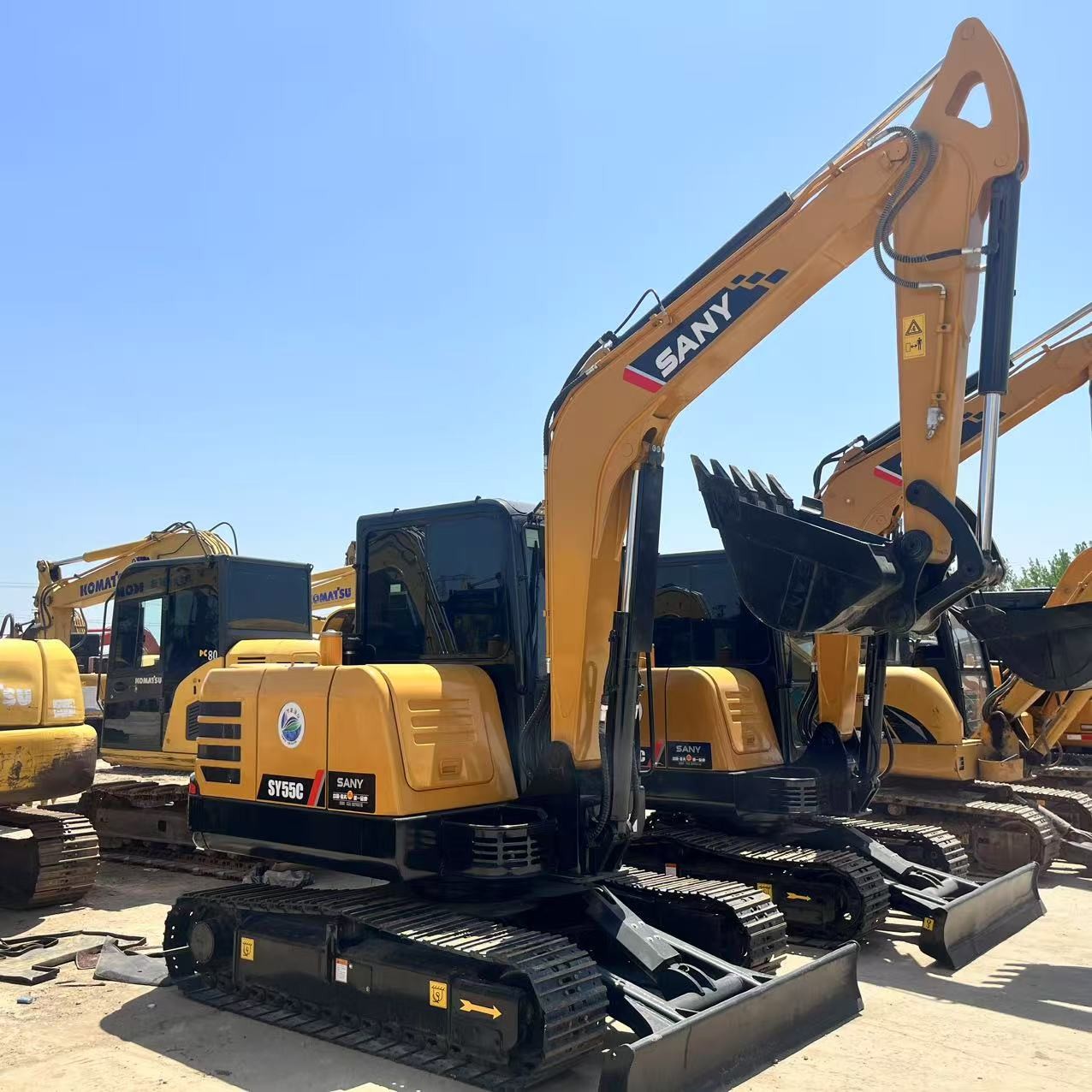 Used Excavator Sany 55 Small Equipment Machinery Used Mini Excavator
