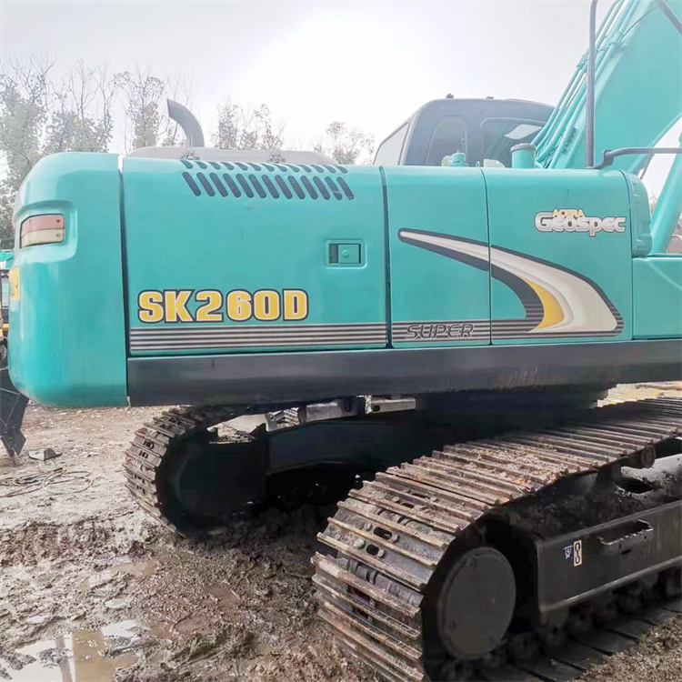 Japan Original 26 Ton Used Excavator Kobelco SK260 Earth-Moving Machinery Good Condition