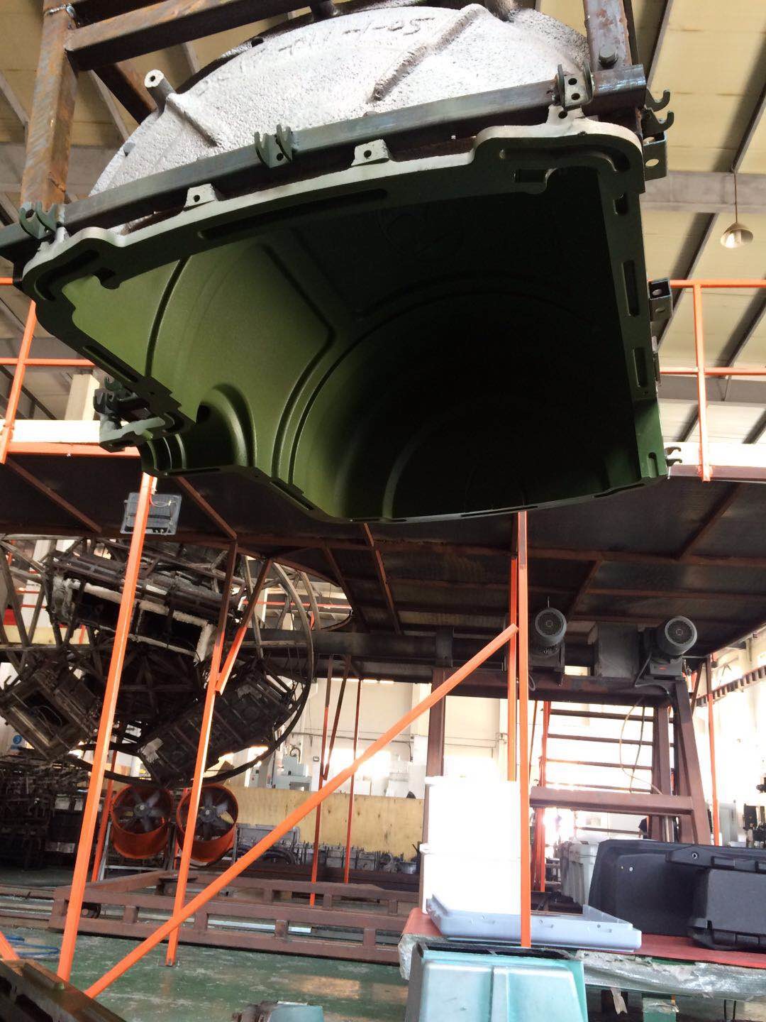 Roto Molded Water Tanks Mold Made By Rotational Mold , Water Tank Mold For Truck