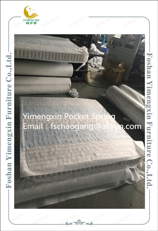 Eco Friendly Individual Pocket Spring Unit / Mattress Coil Spring Resists Sagging