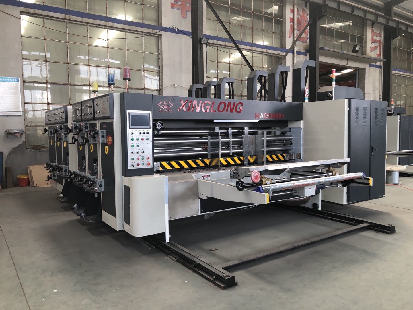 0.5mm Printing Slotting Die Cutting Machine For Corrugated Carton Box