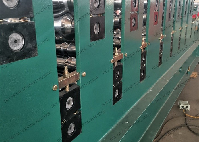 Automatic 75mm Double Layer Forming Machine 3P Metal Roofing Sheet Former