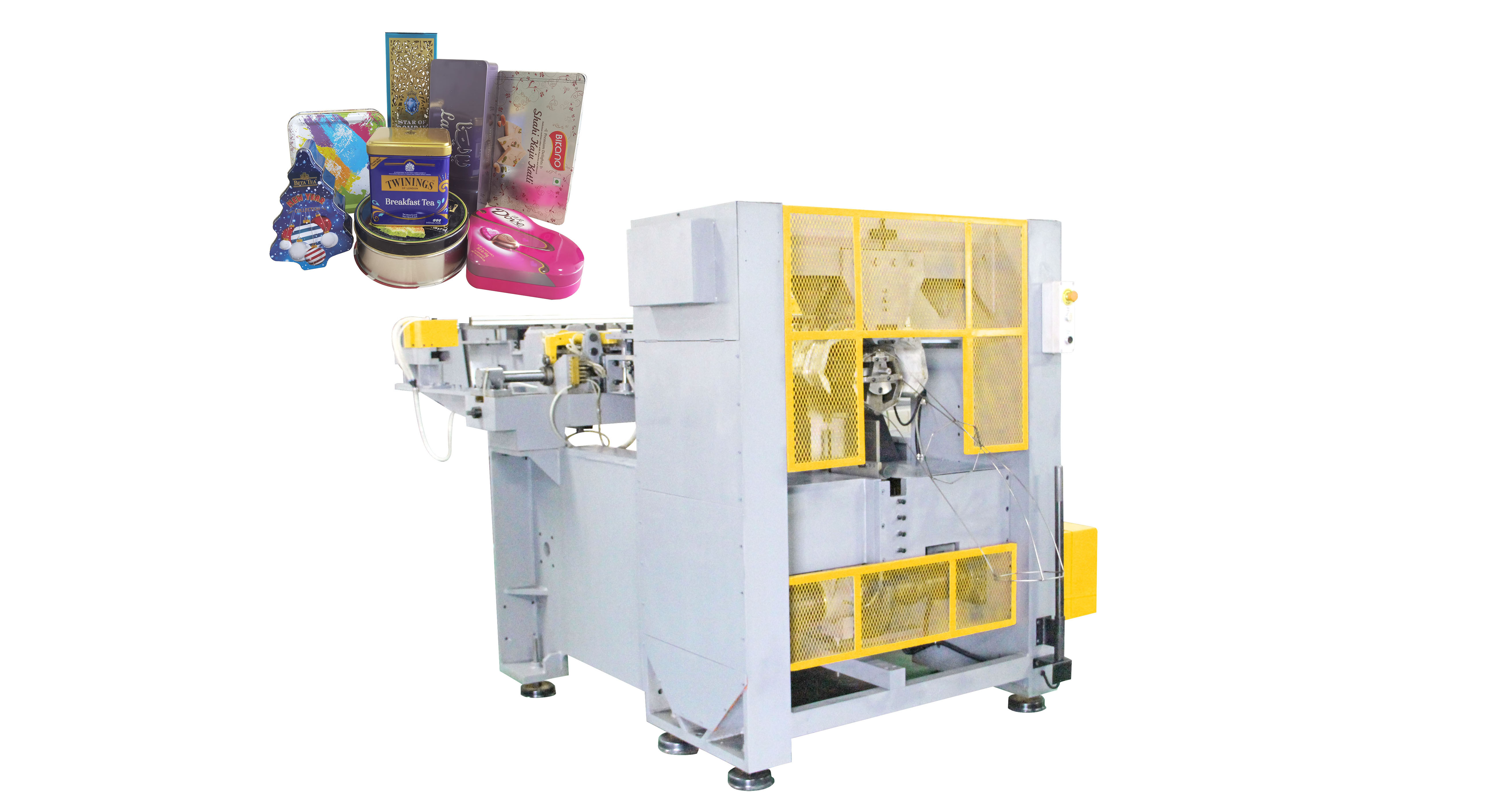 Sunnran Tin Box Making Machine 50 Can / Minute For 35mm Height Can
