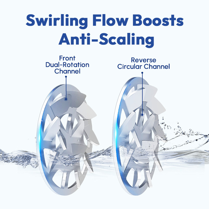 Household Salt Free Water Conditioner 3/4 Inch 0.15-1MPa For Home Faucet Shower Plumbing System Descaling 8