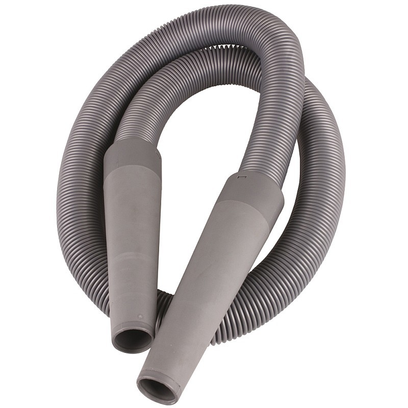 Grey Recyclable Super Schlauch , PVC Vacuum Hose Extension 115 - 520cm