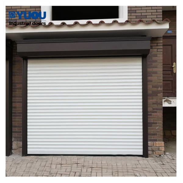 Warehouse 6m Height Aluminium Roller Shutter Doors Finished Double Layer