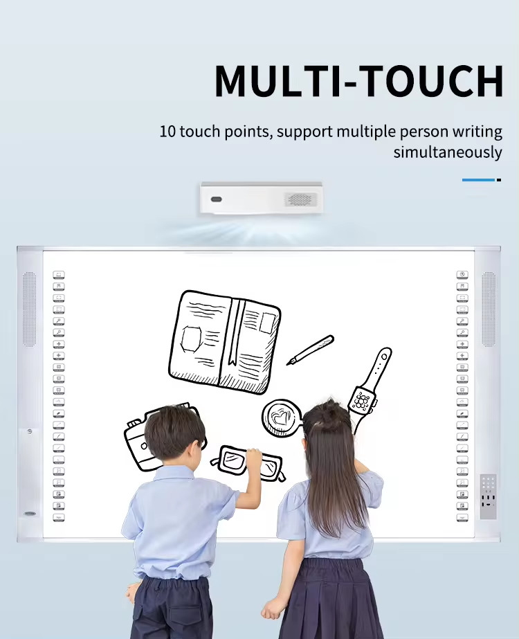 96 Inch Infrared Interact Whiteboard Smart Board For Business & School Education From China Whiteboard Factory