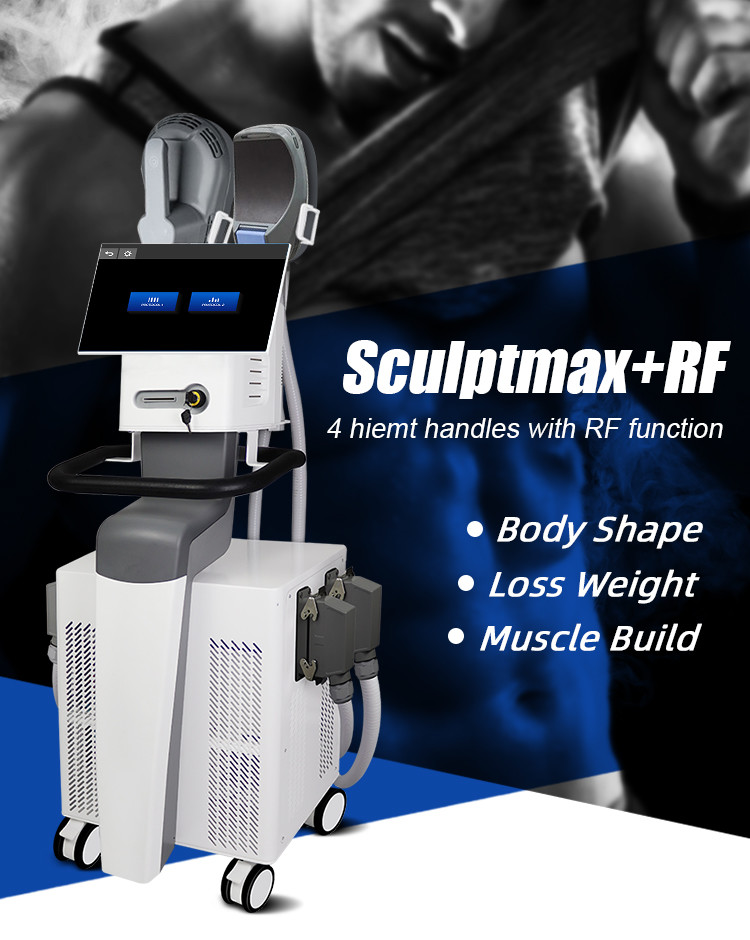 Professional EMS Slim With RF Technology Body Shape Machine 2 Handles/4 Handles
