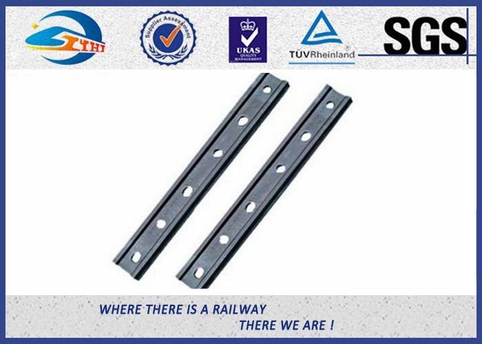 4 / 6 Holed Railway Fish Plate Joint Bars For 8kg 9kg 12kg Light Rail