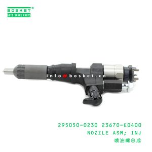 295050-0230 23670-E0400 Injection Nozzle Assembly For HINO J08E