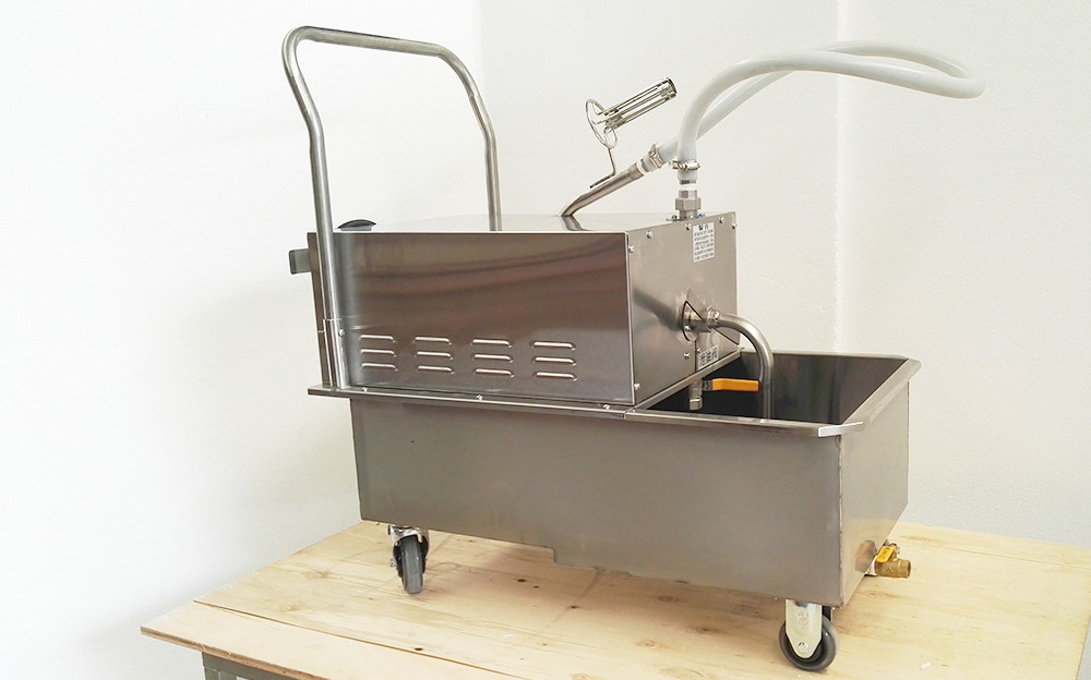 220V 50L Oil Filter Machine Shortening Filter For Restaurants