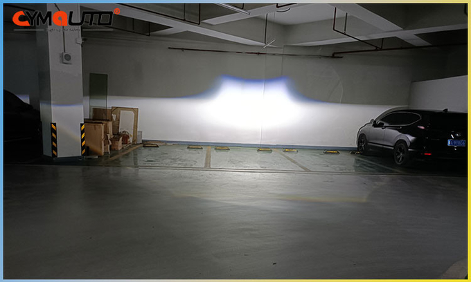 OEM Car Headlight Retrofit Kit 45W / 55W Bi LED Projector Lens