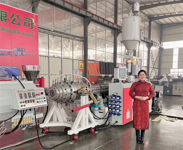 High Density Plastic Pipe Extrusion Line HDPE Polyethylene Pipe Production Line