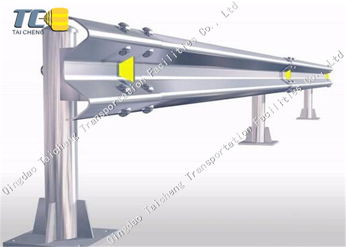 W Beam Crash Barrier W Beams Traffic Safety Barrier Highway Guardrail