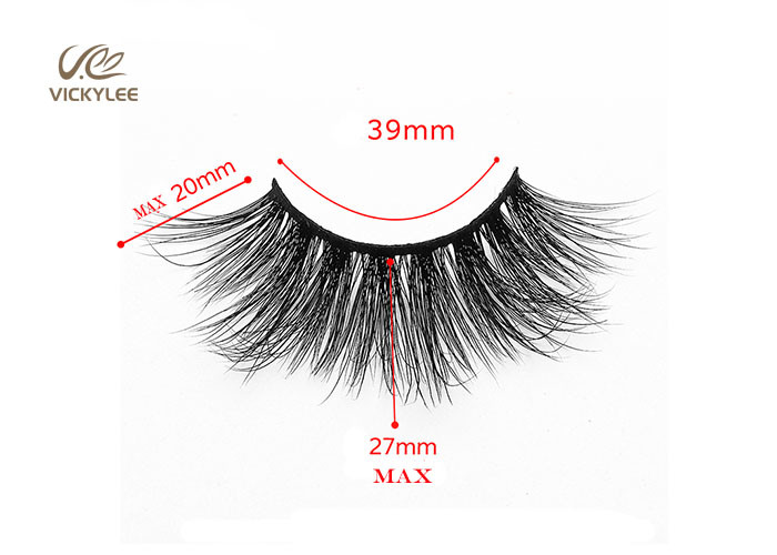 Resuable Curly hair Thickness 0.07mm 5D eyelashes