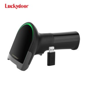 Inventory 2.4G Wireless USB for Bluetooth 2D 1D QR Code Scanner LED Light Source