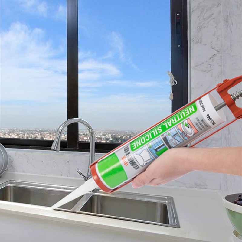 ABM Neutral & acetic / two option silicone sealant for window and door