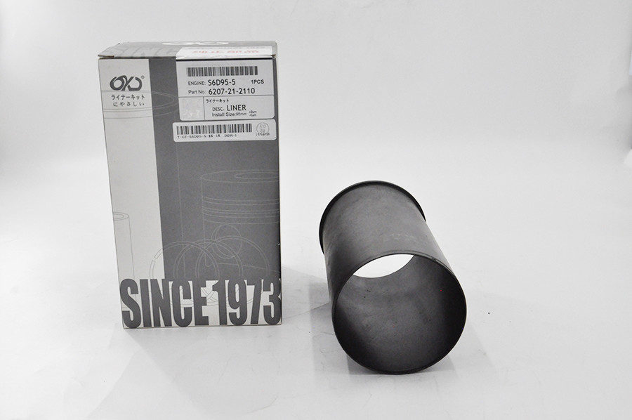 Small Lightweight Komatsu Excavator Parts 6d95 Wet And Dry Cylinder Liners