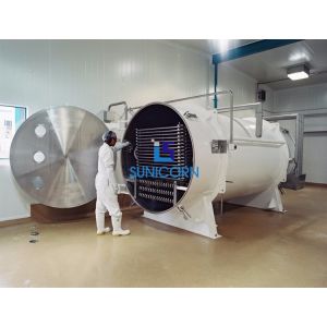 Powerful Vacuum Freeze Dryer PLC Automatic Programming Control Technology