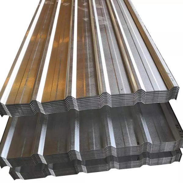 600-1250mm Width Galvanized Steel Sheets Colored Galvanised Corrugated Roofing