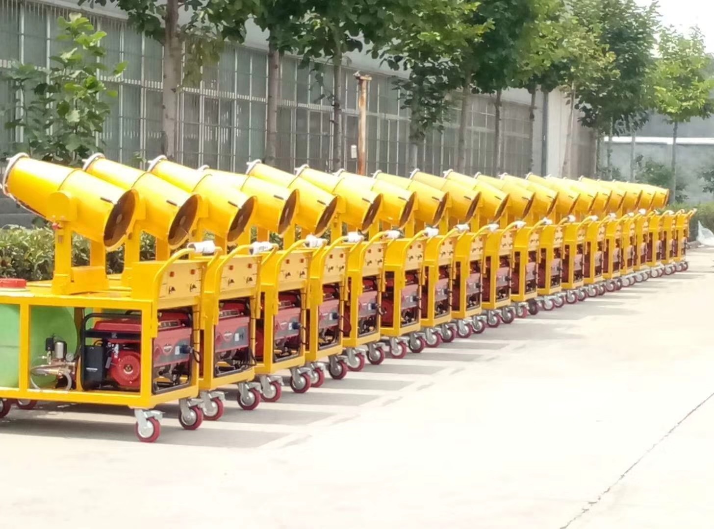 Stainless Steel Fog Cannon Dust Suppression / Mist Dust Suppression Sprays