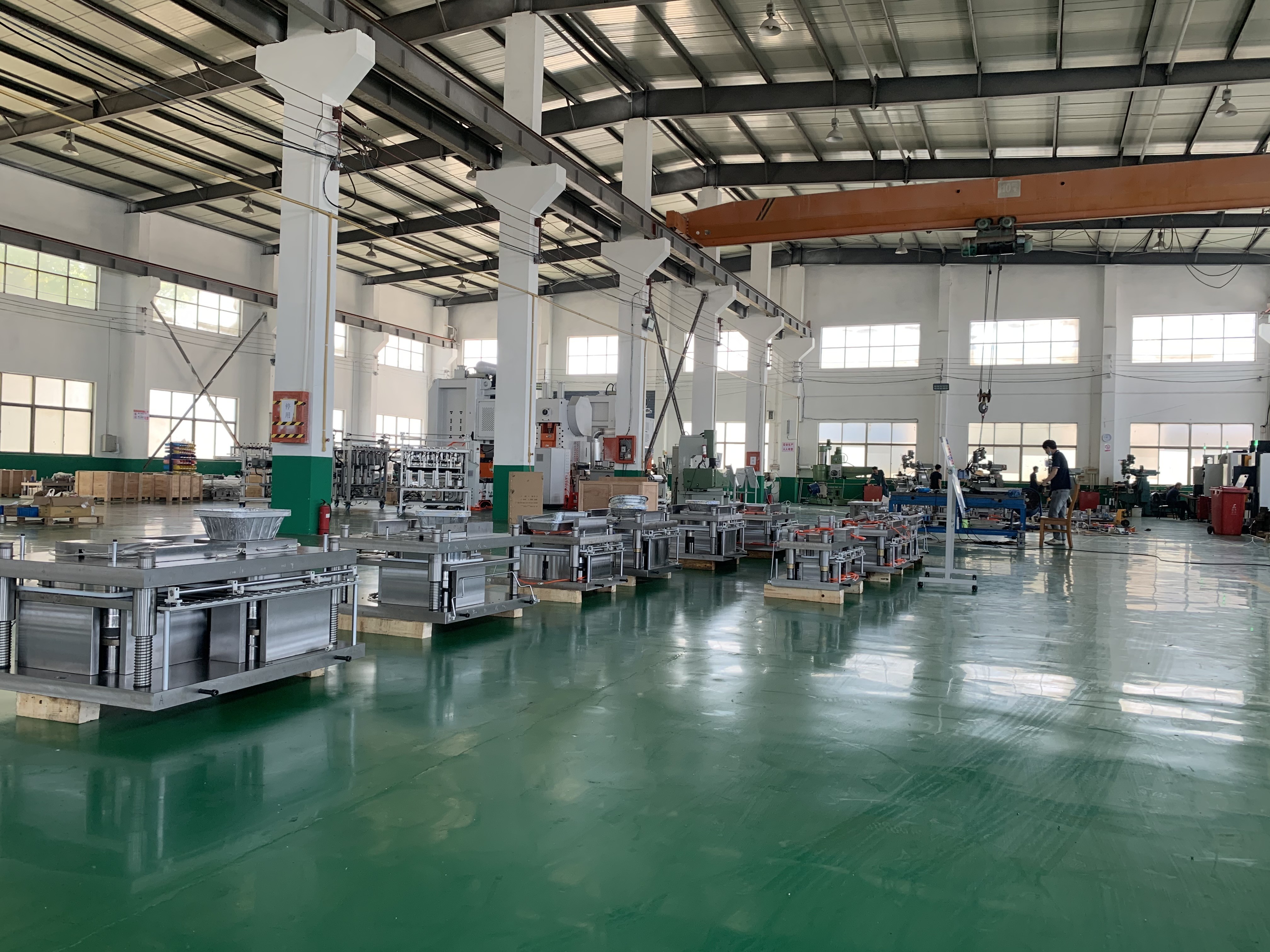 Steel 4 Cavities Aluminum Foil Container Mould High Productivity