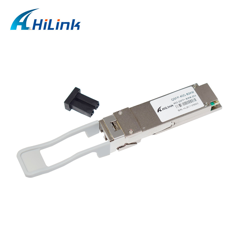 Dual LC Infiniband QDR Optical Transceiver 40G LWDM ZR4 80KM Reach