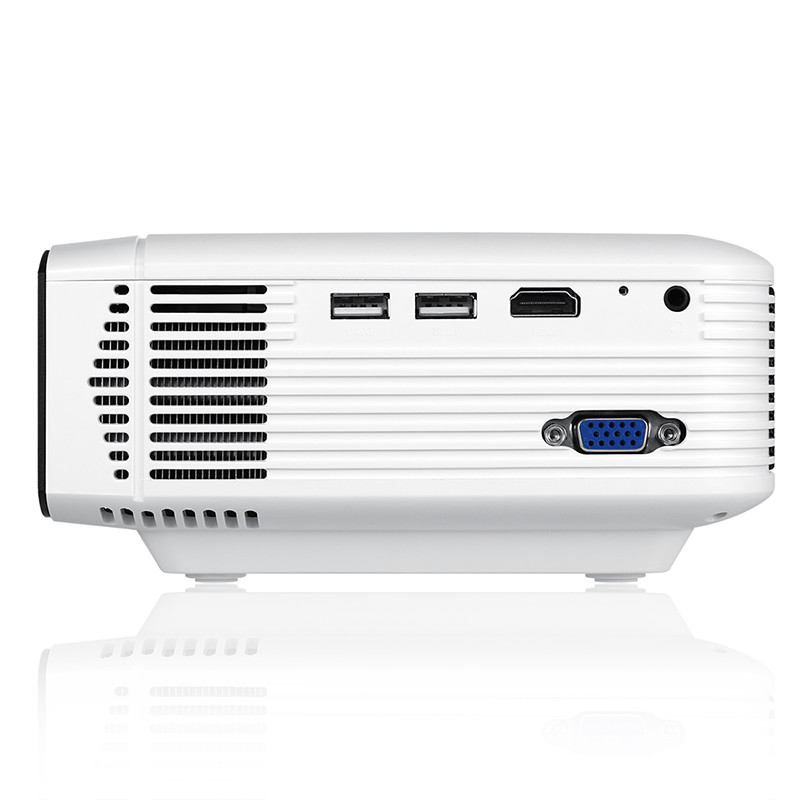 RGB LED 1600 Lumen FHD 720P Home Theater Projector
